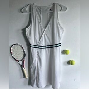 Fila White Athletic dress tennis whites small EUC